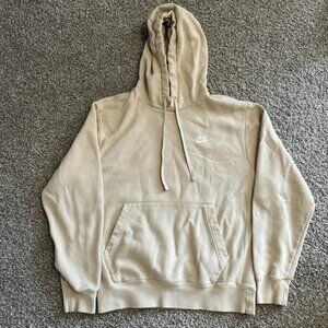 Men’s Cream Nike Sportswear Club Fleece